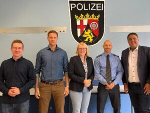 Abgeordnete bei der Polizei in Bad Kreuznach