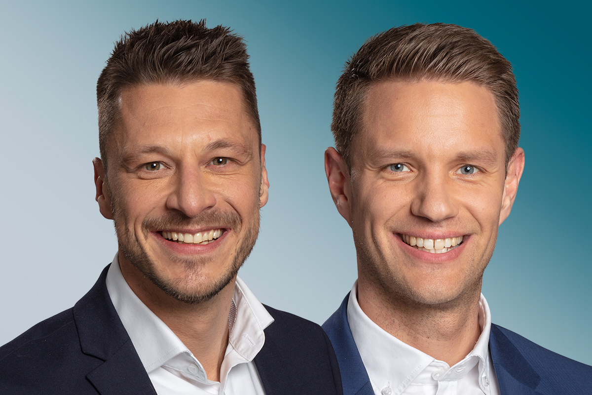 Raphael Schäfer und Patrick Waldraff