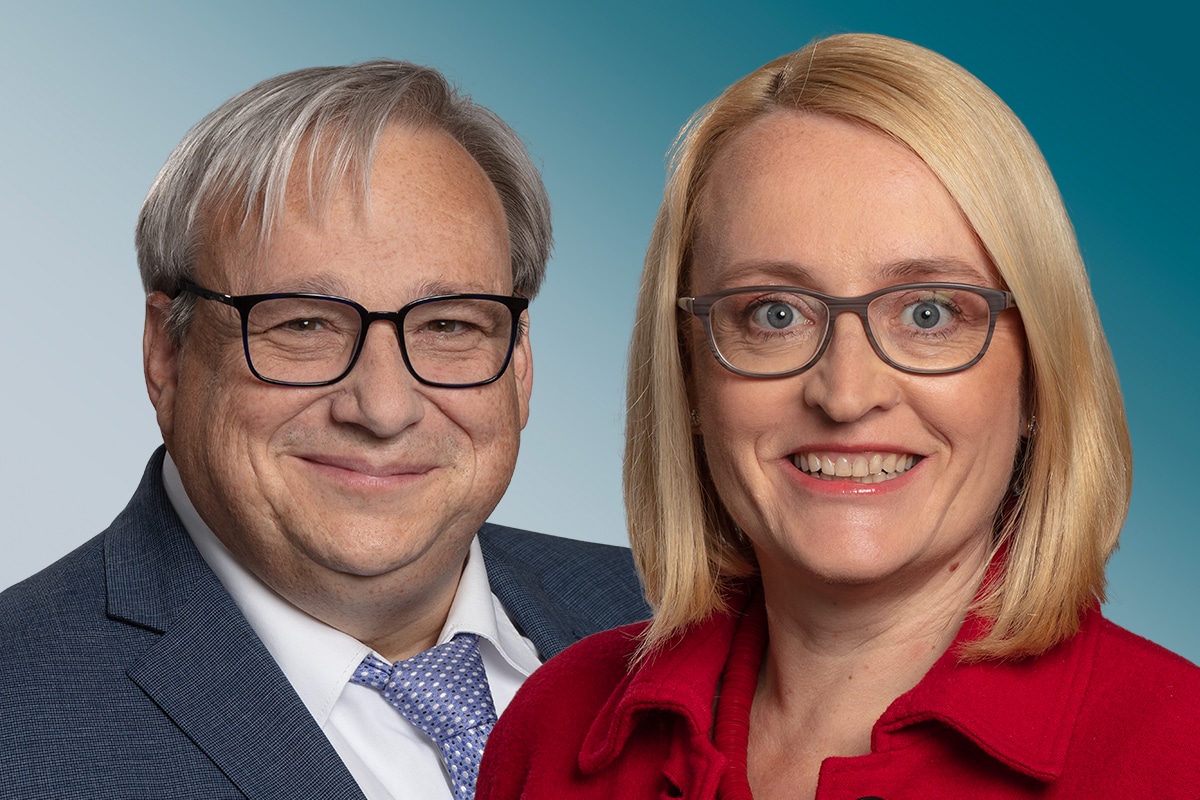 Alwin Theobald und Anja Wagner Scheid